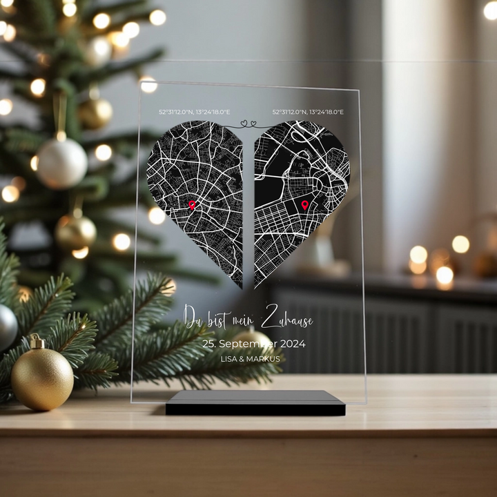 „Fernbeziehung“ – Acrylglas