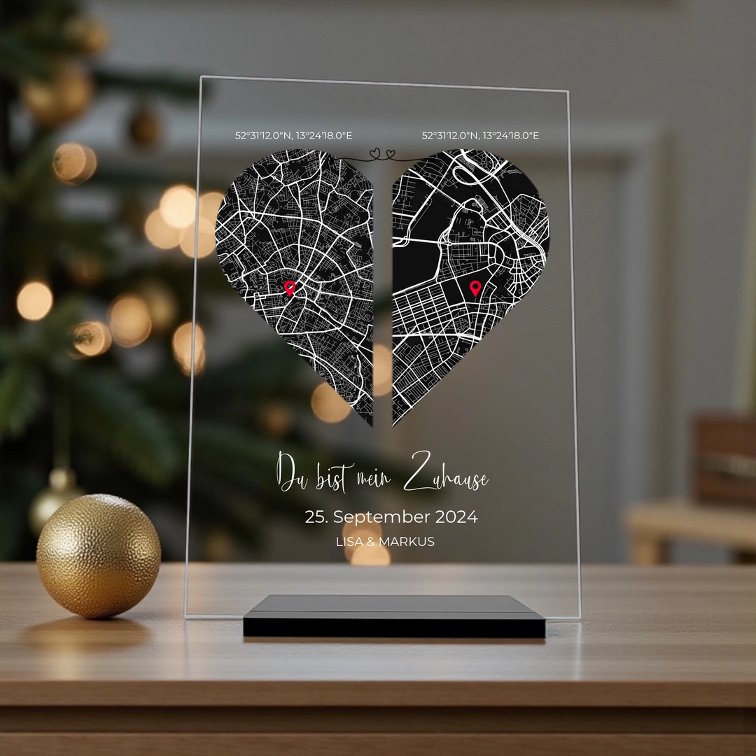 „Fernbeziehung“ – Acrylglas