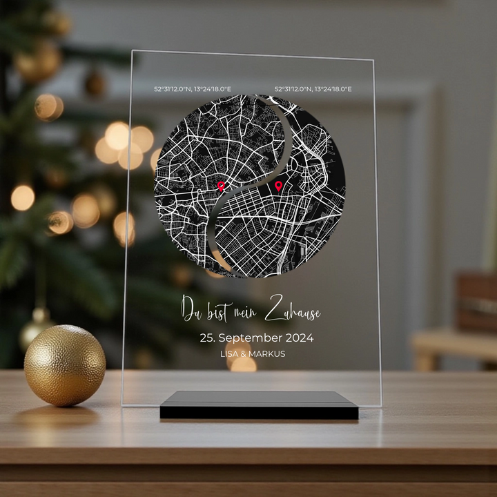 „Fernbeziehung“ – Acrylglas