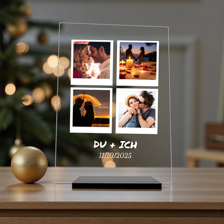 „Retro Love Album“ – Magnet aus Acrylglas