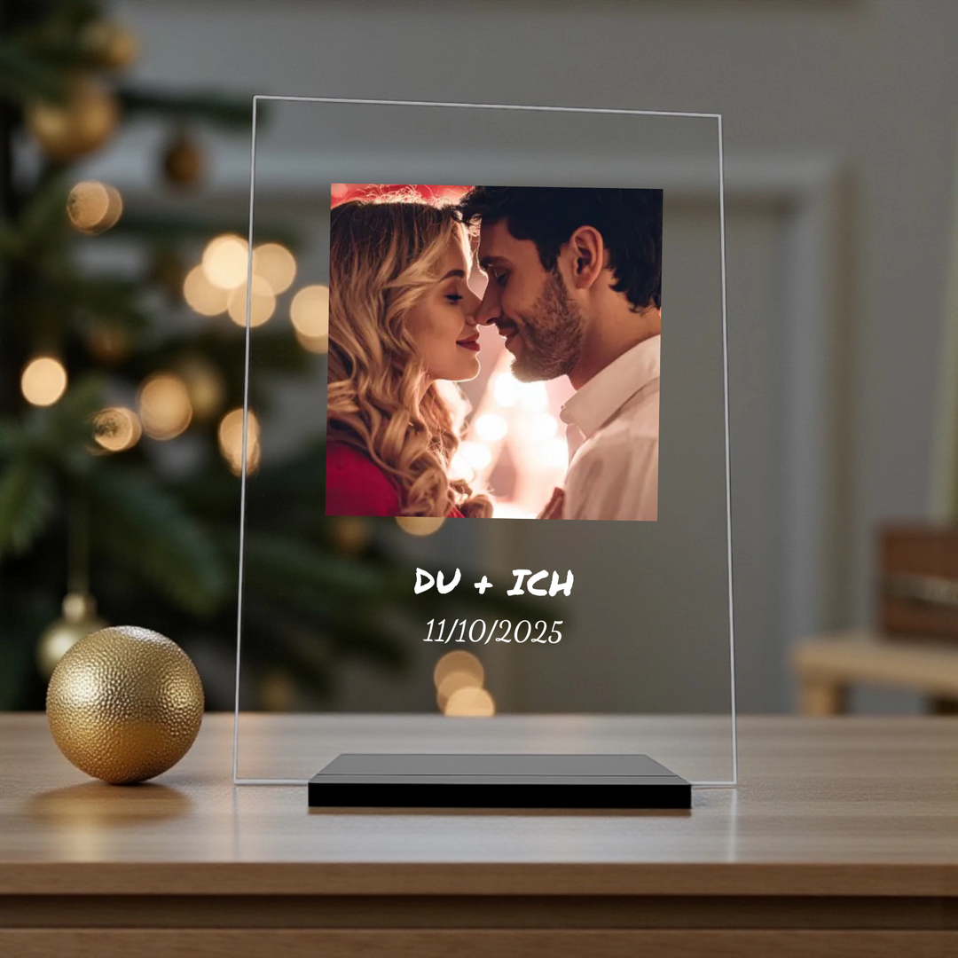 „Retro Love Album“ – Magnet aus Acrylglas