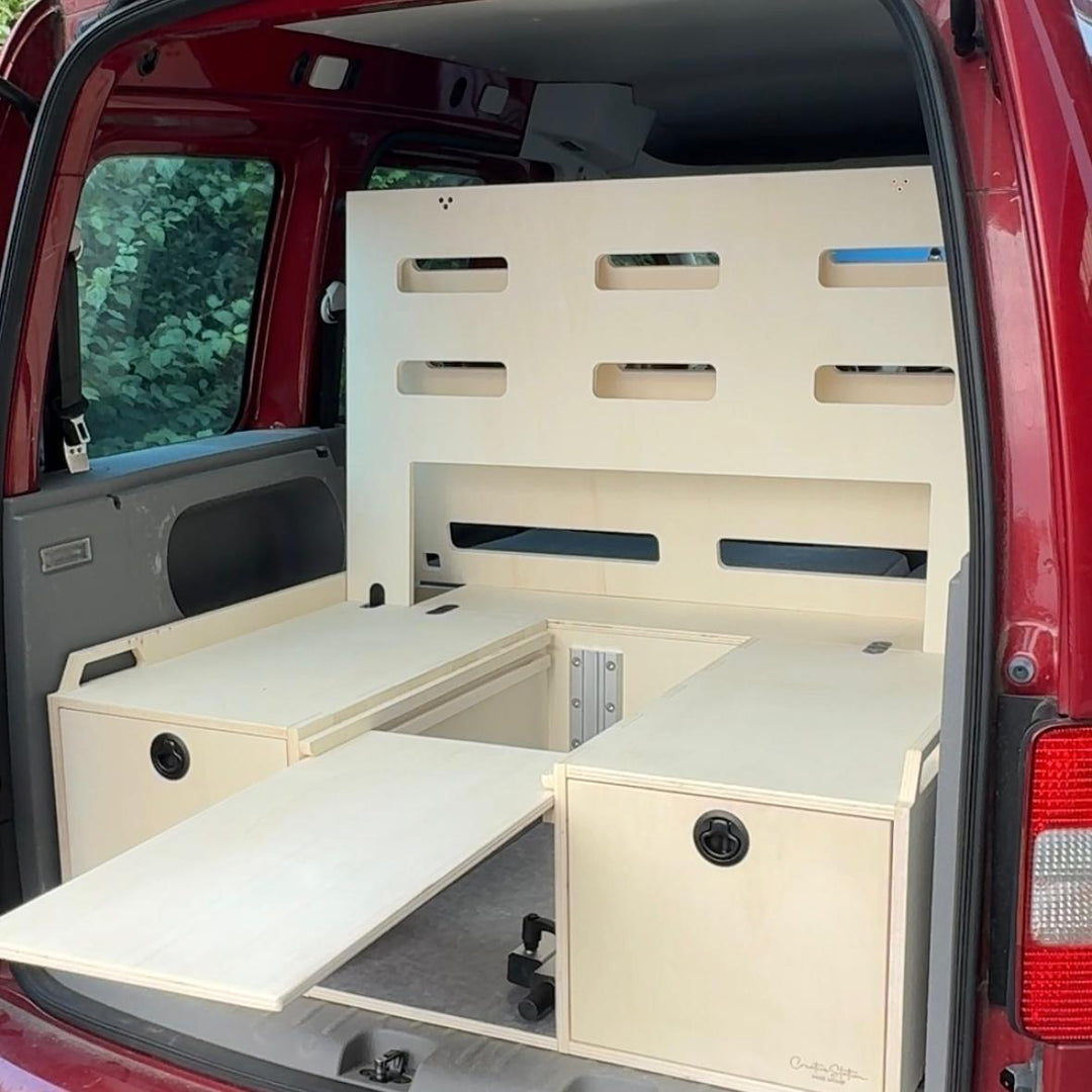 caddy camping Campingbox für VW Caddy individuell anpassbar – Creative Station