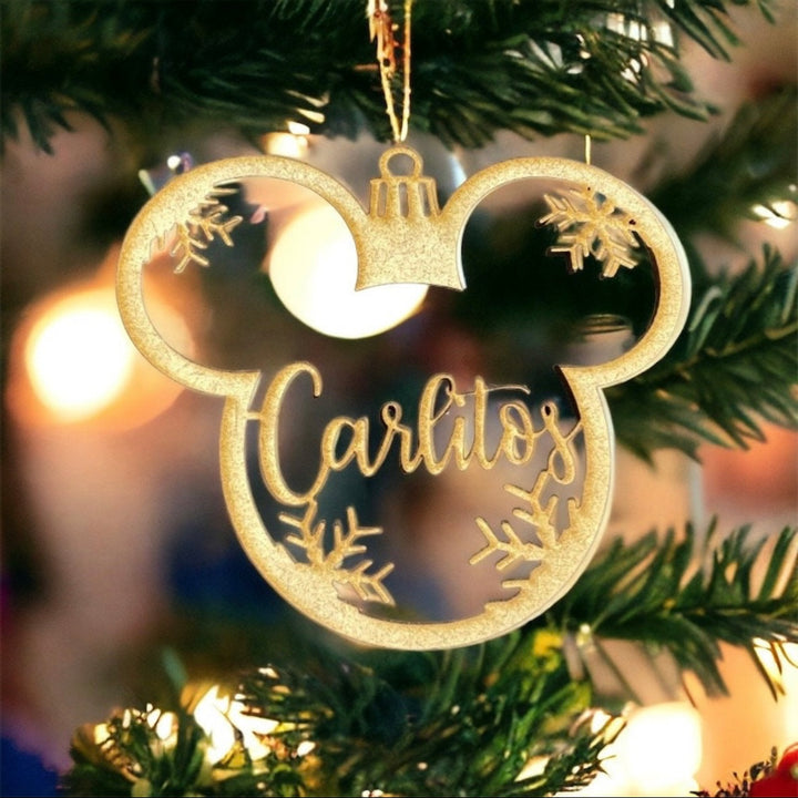 Personalisierter Mickey Maus Christbaumschmuck