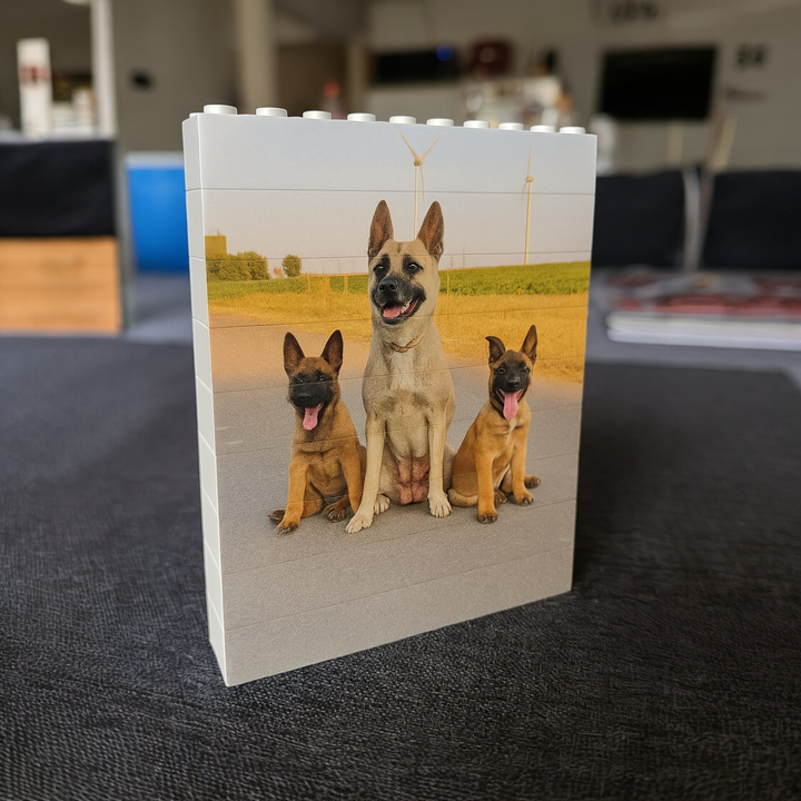 Dein Foto als Puzzle – personalisierte Klemmbausteine mit UV-Druck