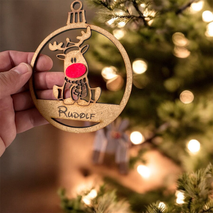 Personalisierter Rudolf Anhänger