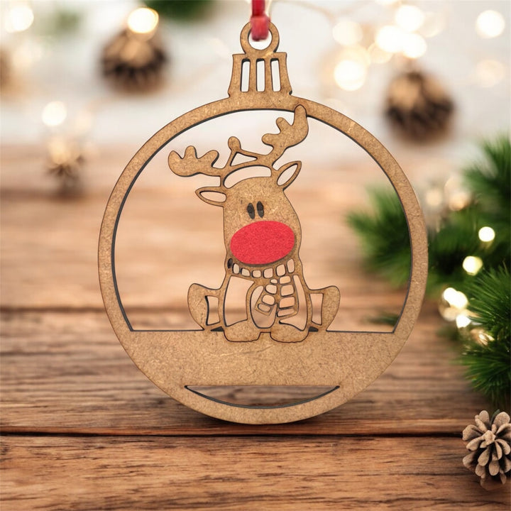 Personalisierter Rudolf Anhänger