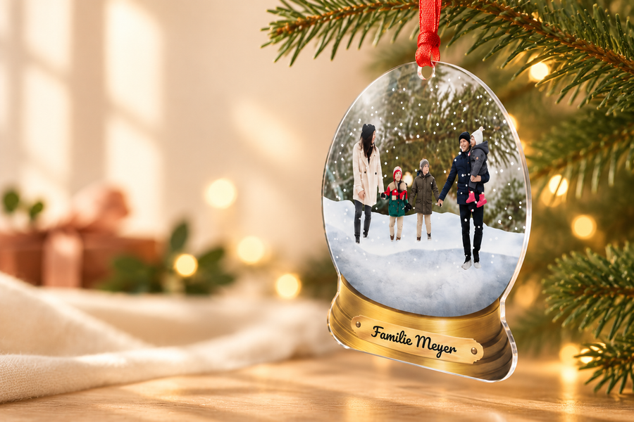 Eure Familie am Weihnachtsbaum