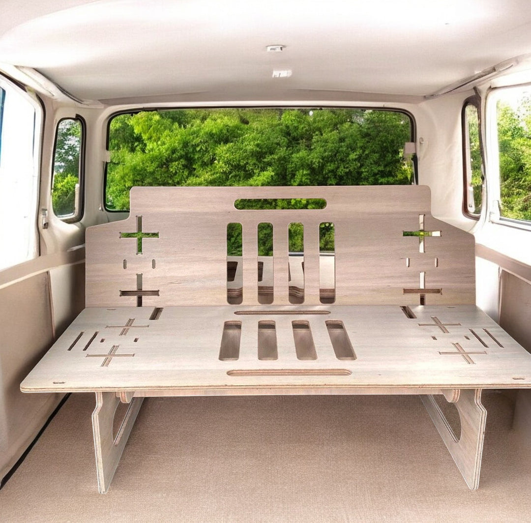 camper bett ausziehbar kaufen Van Bett klappbar individuell anpassbar online entdecken – Creative Station