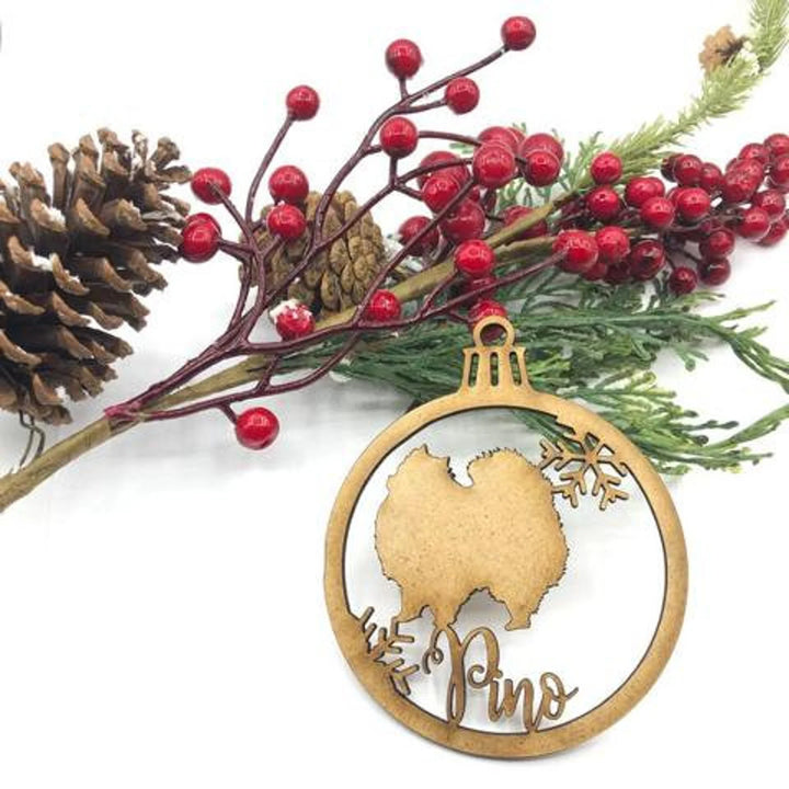 Personalisierter Weihnachtsschmuck für Hunderassen