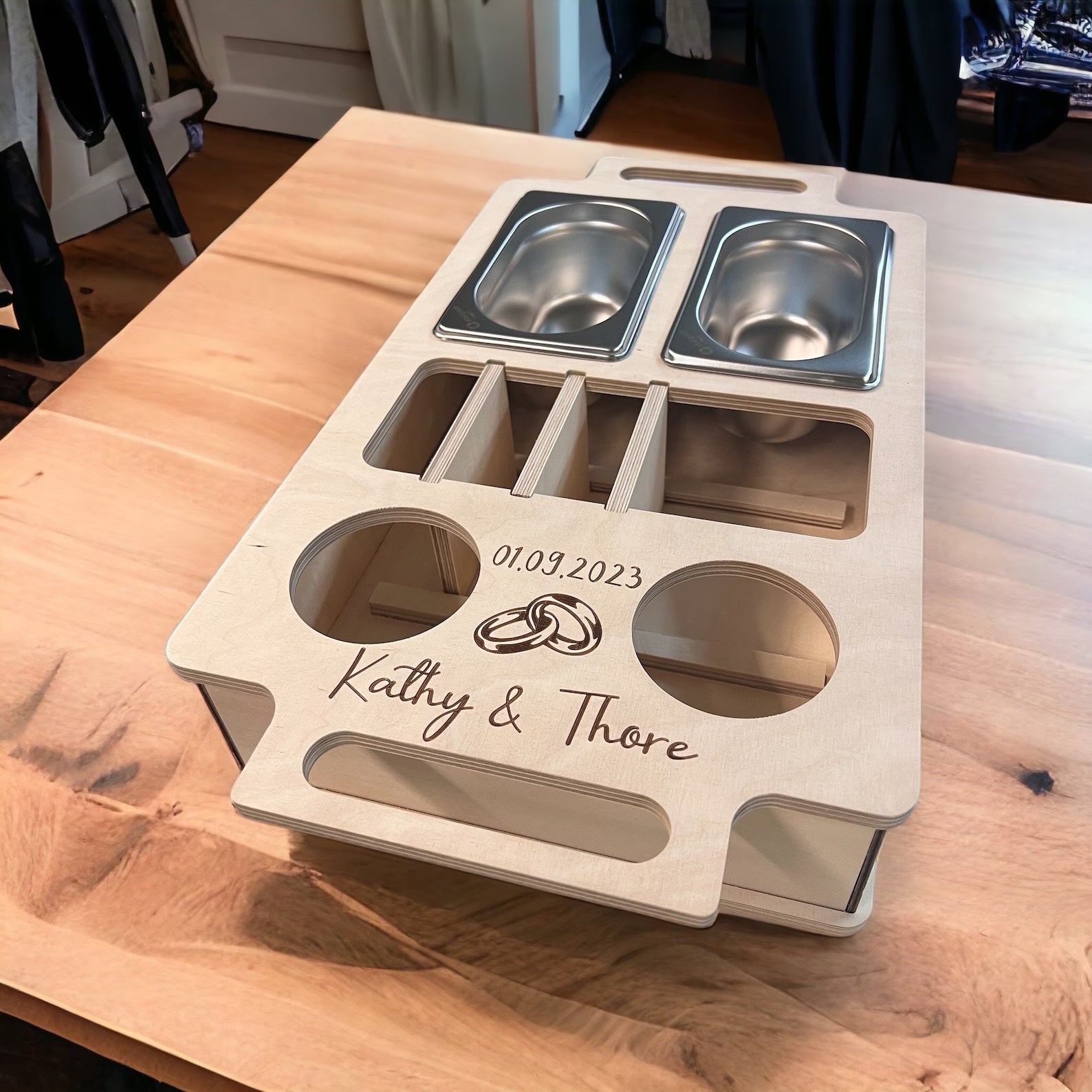 Couchbar aus Holz personalisierbar