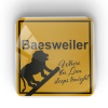 Kühlschrankmagnet "Baesweiler - Where the Lion sleeps tonight"